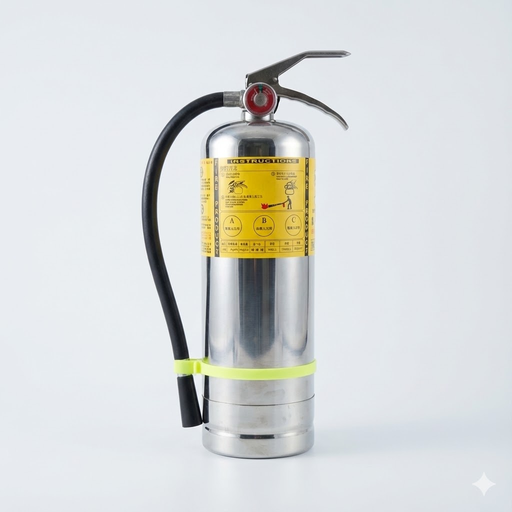 飛龍牌 10型不銹鋼 HFC-227 潔淨氣體滅火器 (機房與精密設備專用) 飛龍牌 10型不銹鋼 HFC-227 潔淨氣體滅火器 (機房與精密設備專用)