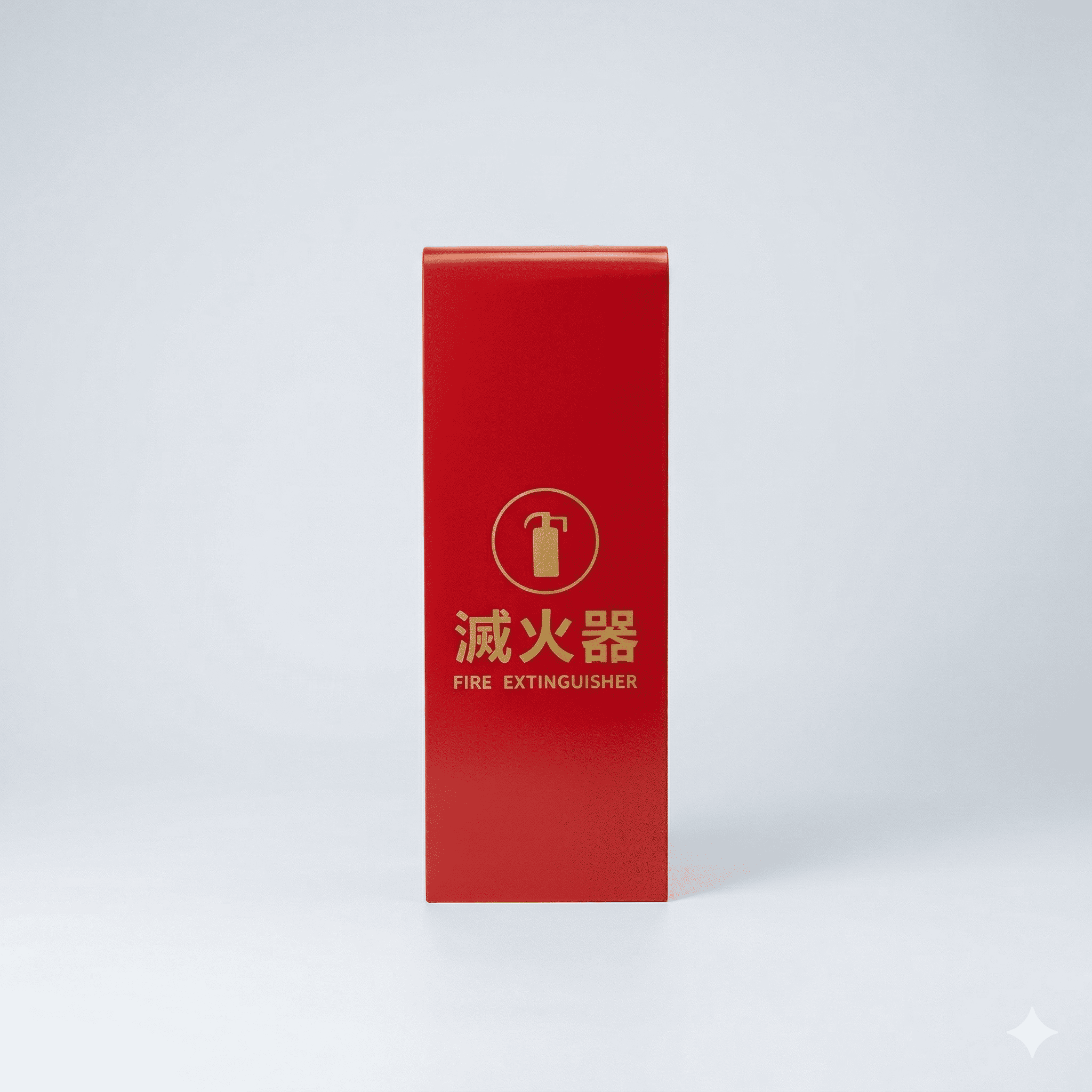 優美型滅火器放置箱-紅 優美型滅火器放置箱-紅