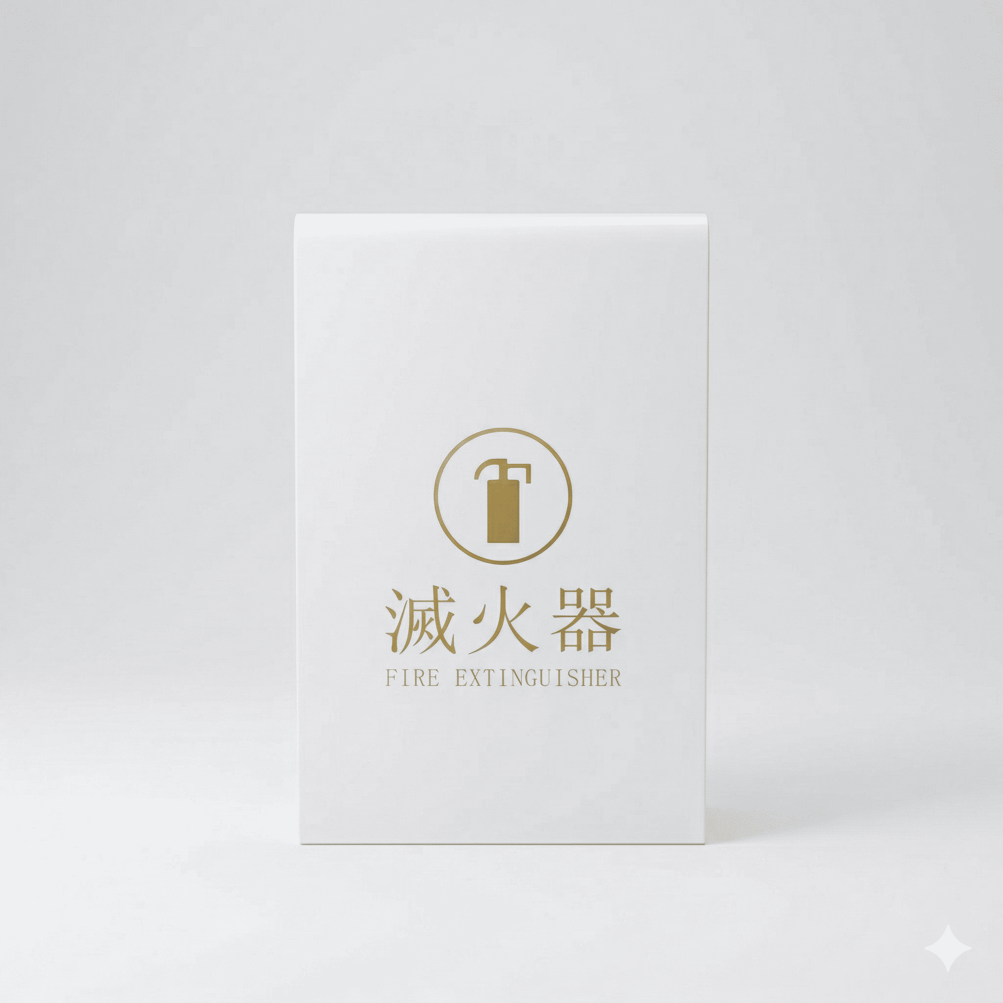 優美型滅火器放置箱-白雙入 優美型滅火器放置箱-白雙入