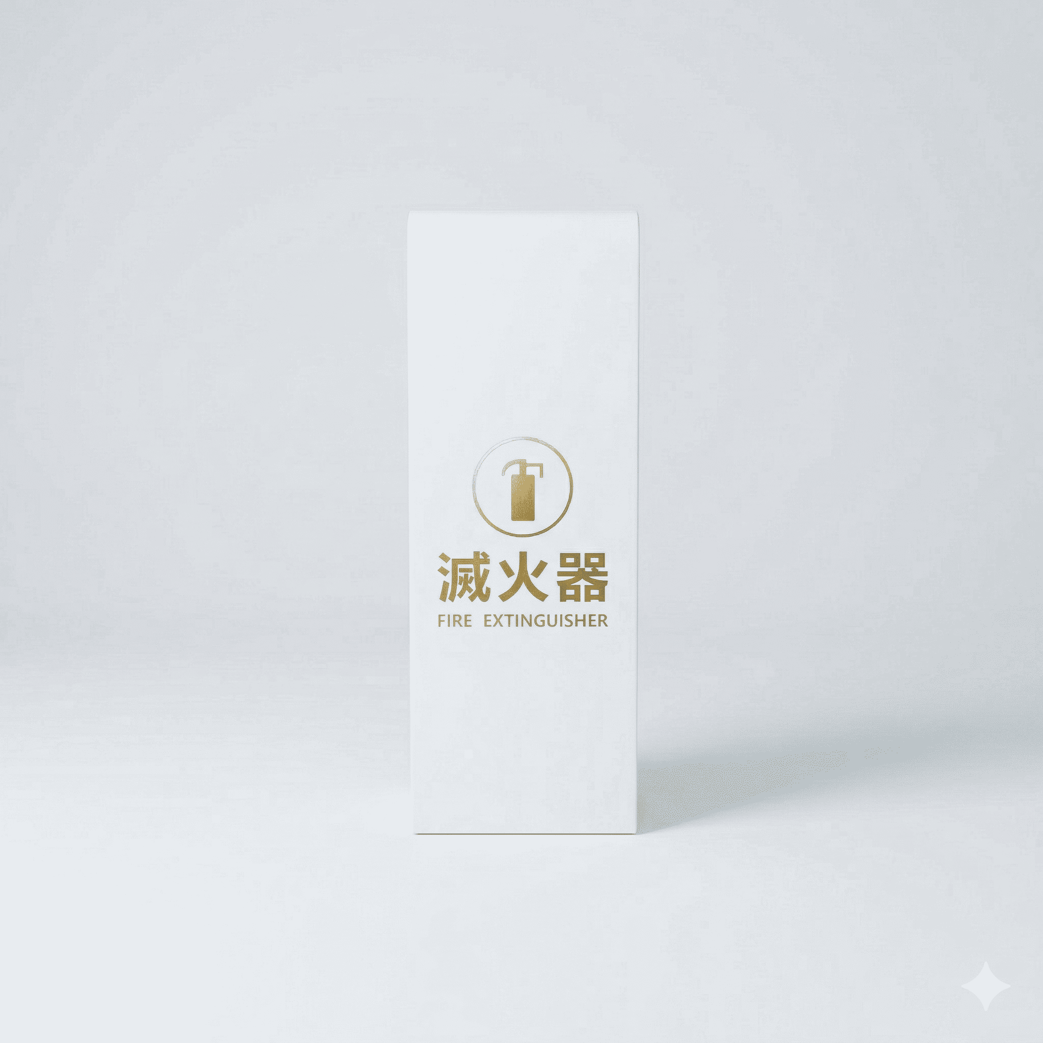 優美型滅火器放置箱-白 優美型滅火器放置箱-白